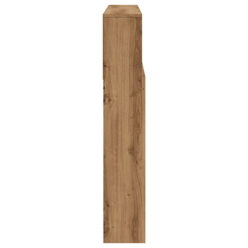 vidaXL kézműves tölgy szerelt fa áthidalószekrény 120 x 19 x 103,5 cm