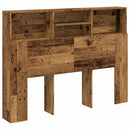 vidaXL antik fa színű áthidalószekrény 140 x 19 x 103,5 cm