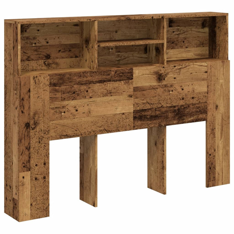 vidaXL antik fa színű áthidalószekrény 140 x 19 x 103,5 cm