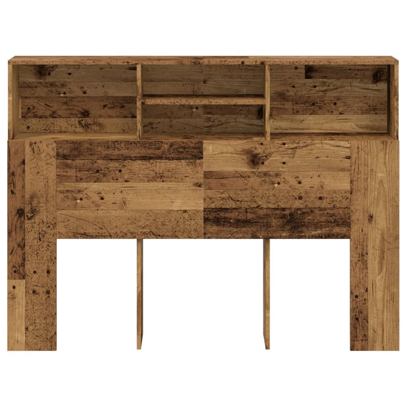 vidaXL antik fa színű áthidalószekrény 140 x 19 x 103,5 cm