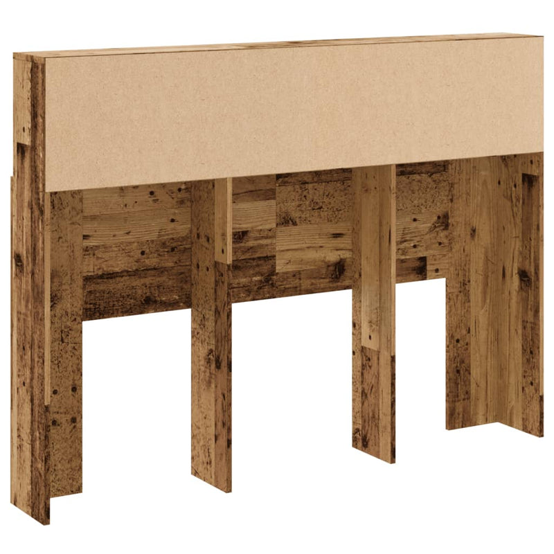 vidaXL antik fa színű áthidalószekrény 140 x 19 x 103,5 cm