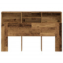 vidaXL antik fa színű szerelt fa áthidalószekrény 160 x 19 x 103,5 cm