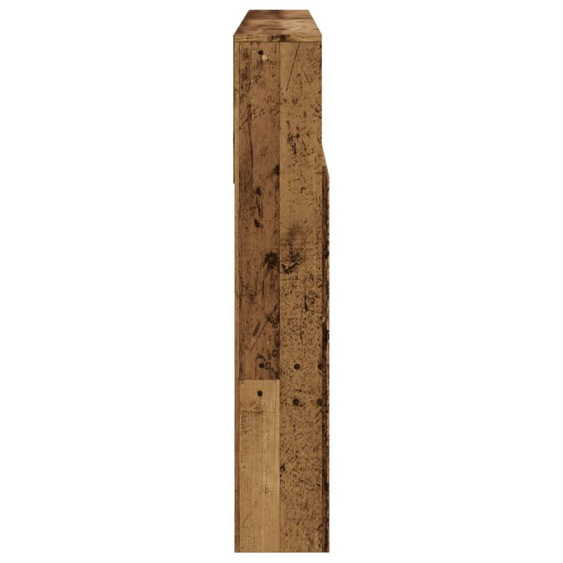 vidaXL antik fa színű szerelt fa áthidalószekrény 160 x 19 x 103,5 cm