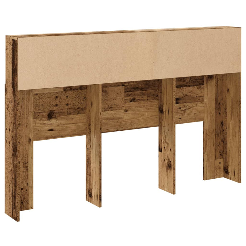 vidaXL antik fa színű szerelt fa áthidalószekrény 160 x 19 x 103,5 cm