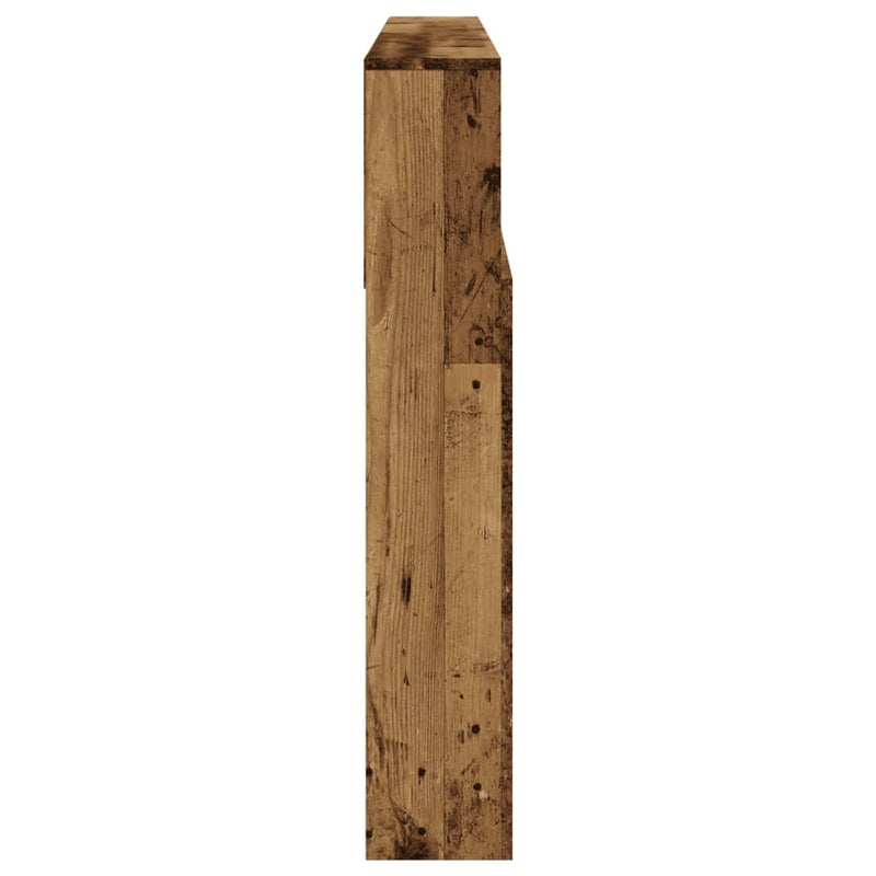 vidaXL antik fa színű szerelt fa áthidalószekrény 180 x 19 x 103,5 cm