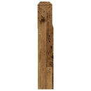 vidaXL antik fa színű szerelt fa áthidalószekrény 200 x 19 x 103,5 cm