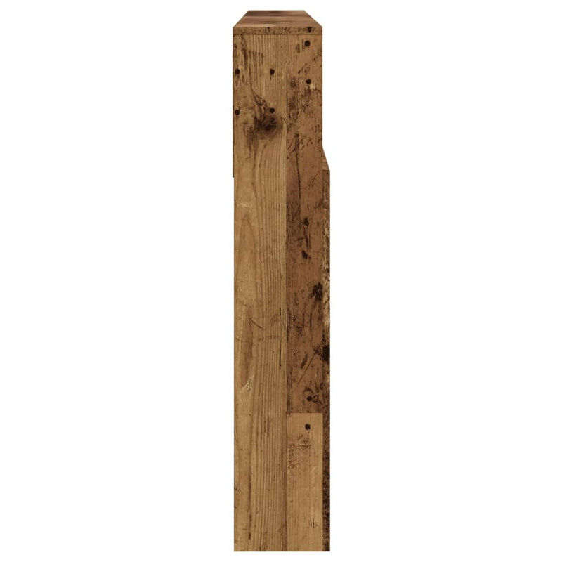 vidaXL antik fa színű szerelt fa áthidalószekrény 200 x 19 x 103,5 cm