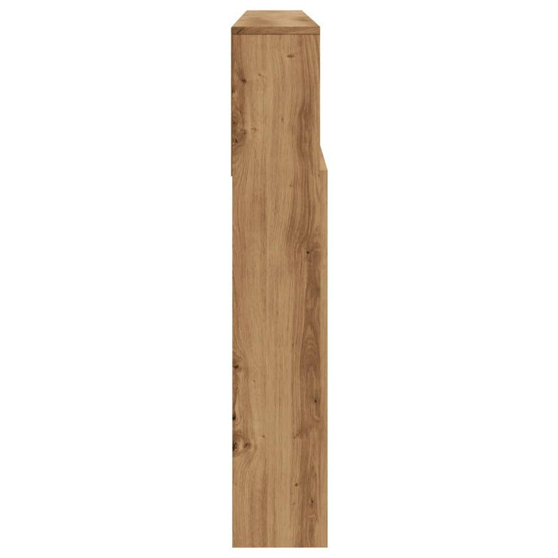 vidaXL kézműves tölgy szerelt fa áthidalószekrény 200 x 19 x 103,5 cm