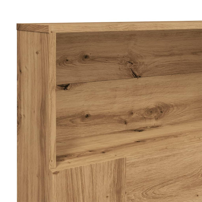 vidaXL kézműves tölgy szerelt fa áthidalószekrény 200 x 19 x 103,5 cm