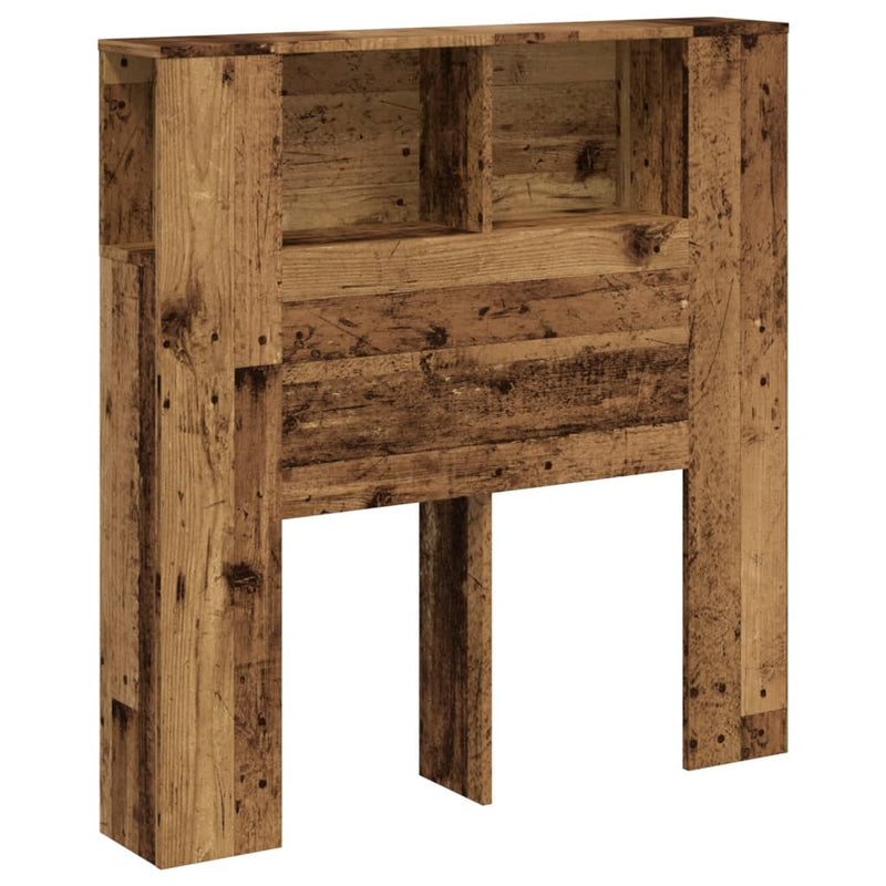 vidaXL antik fa színű szerelt fa áthidalószekrény 100 x 19 x 104,5 cm