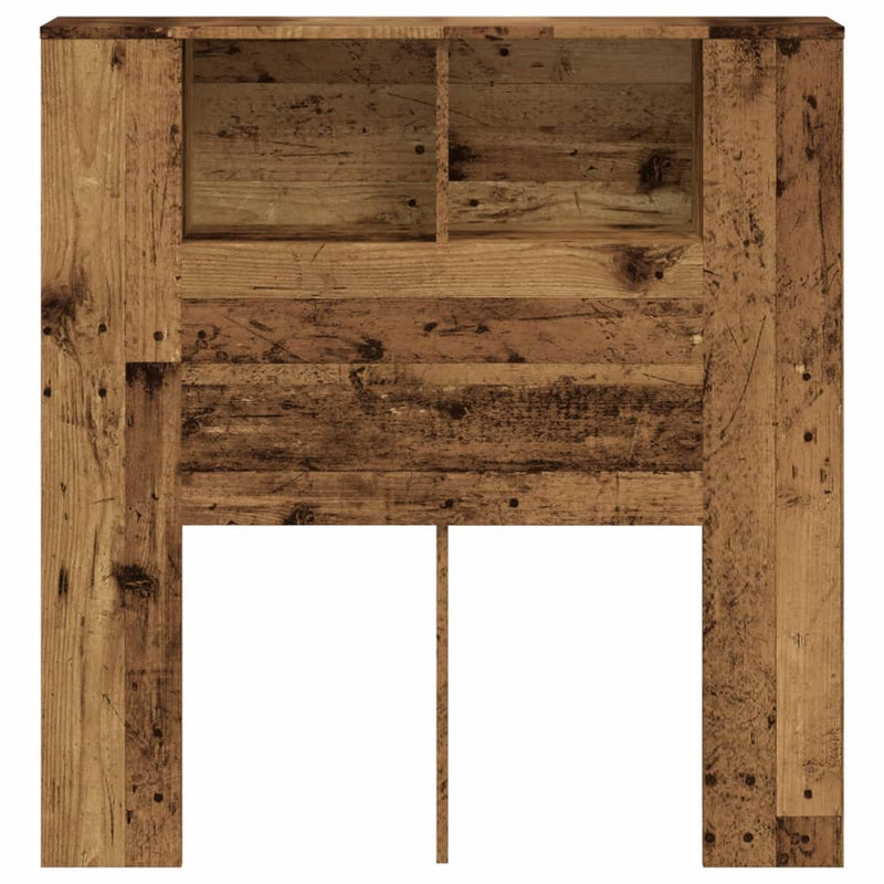 vidaXL antik fa színű szerelt fa áthidalószekrény 100 x 19 x 104,5 cm