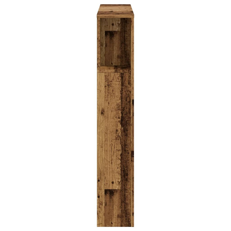 vidaXL antik fa színű szerelt fa áthidalószekrény 100 x 19 x 104,5 cm