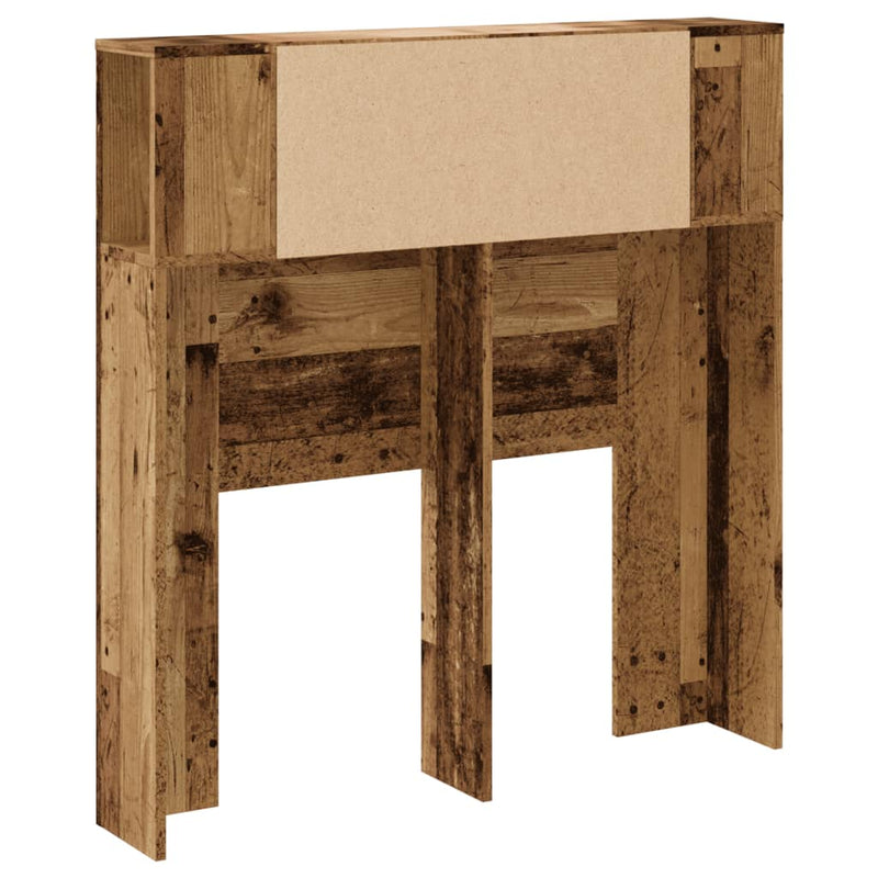vidaXL antik fa színű szerelt fa áthidalószekrény 100 x 19 x 104,5 cm