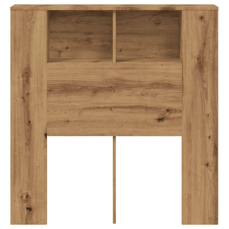 vidaXL kézműves tölgy színű szerelt fa fiókos szekrény 100x18,5x102,5 cm