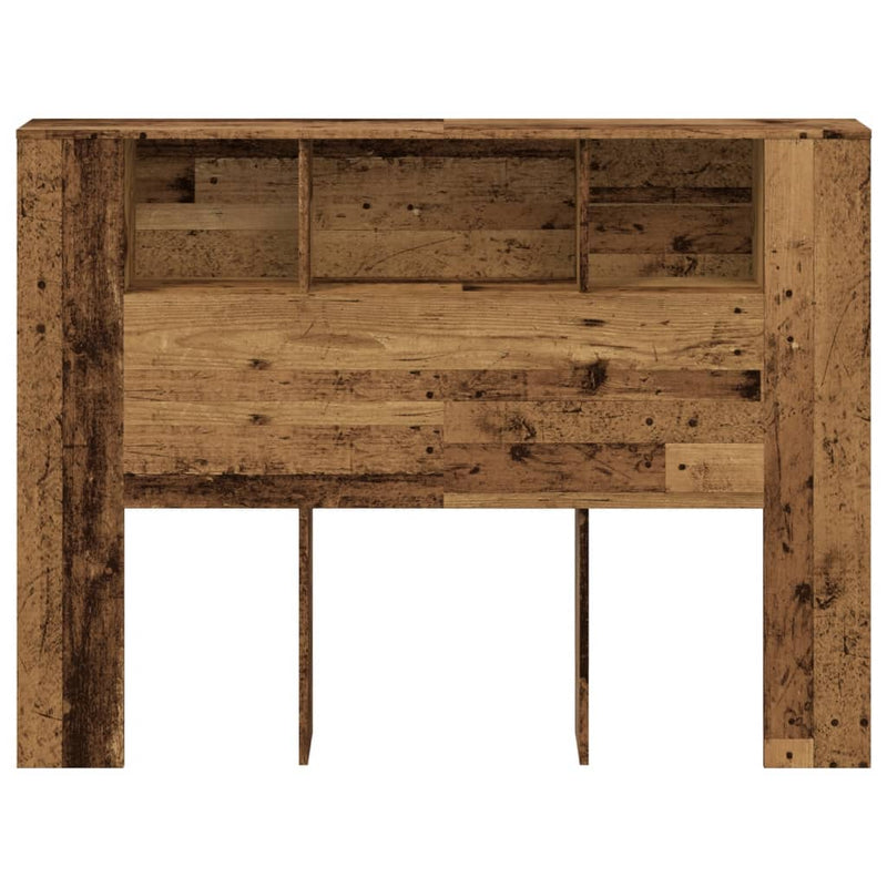 vidaXL antik fa színű szerelt fa áthidalószekrény 140x18,5x102,5 cm