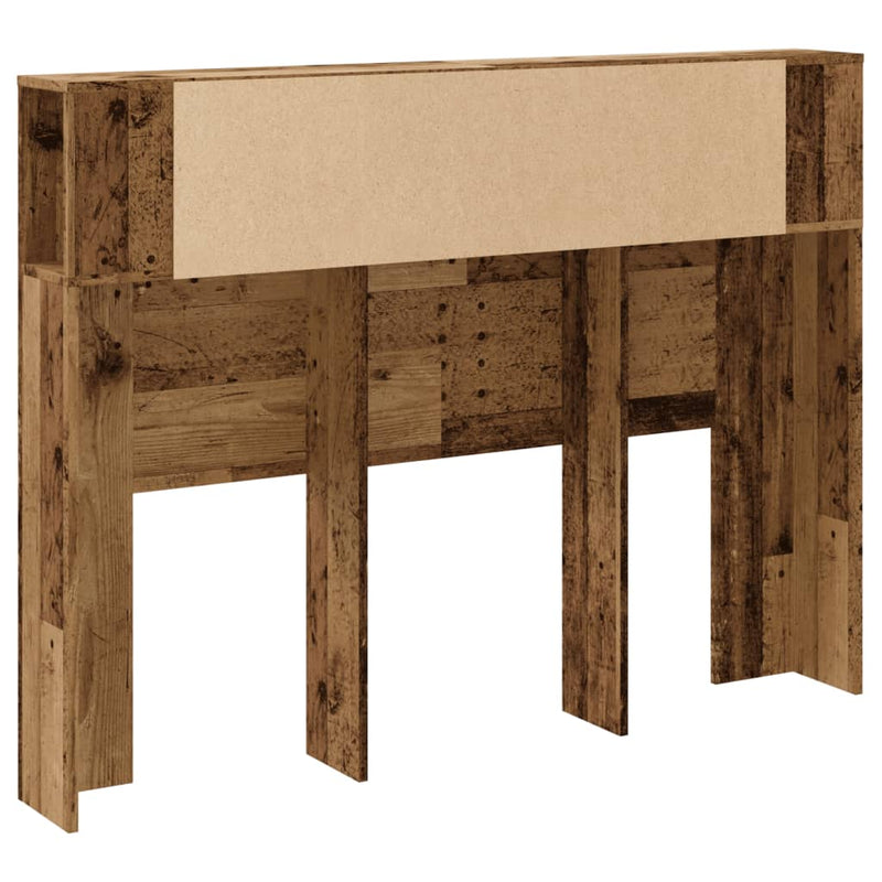 vidaXL antik fa színű szerelt fa áthidalószekrény 140x18,5x102,5 cm