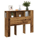 vidaXL antik fa színű szerelt fa áthidalószekrény 140x18,5x102,5 cm