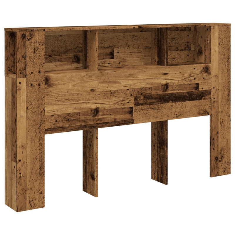 vidaXL antik fa színű szerelt fa áthidalószekrény 160x18,5x103,5 cm