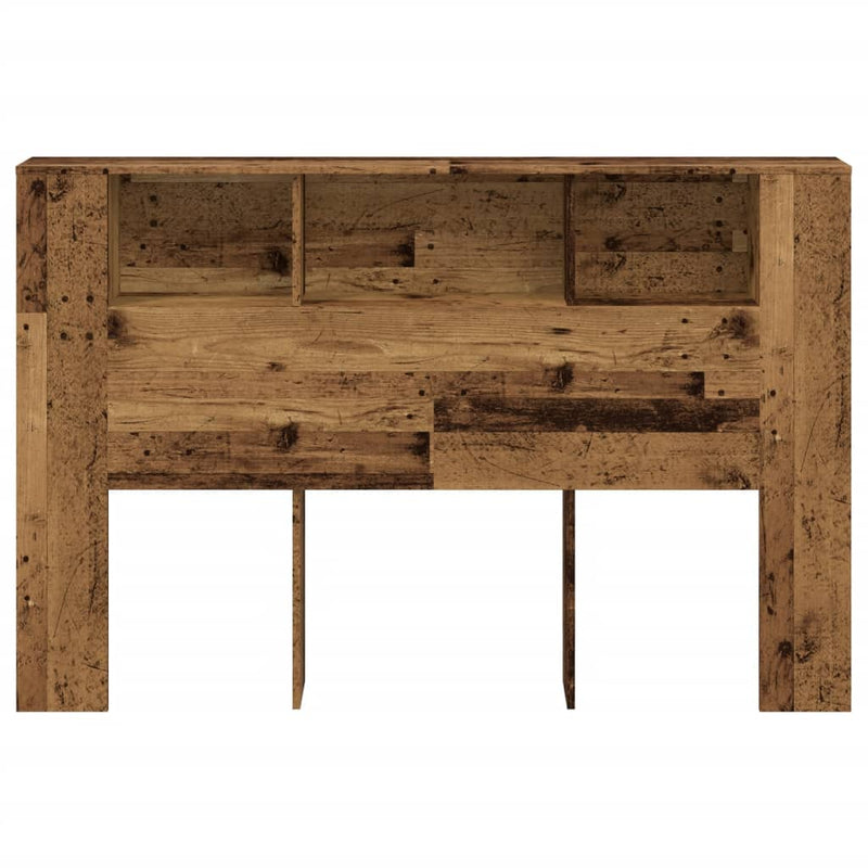 vidaXL antik fa színű szerelt fa áthidalószekrény 160x18,5x103,5 cm