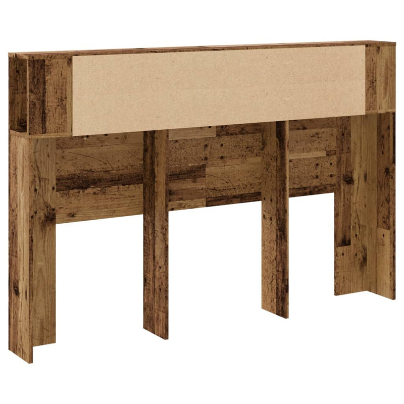 vidaXL antik fa színű szerelt fa áthidalószekrény 160x18,5x103,5 cm