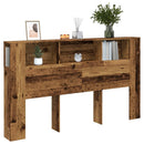 vidaXL antik fa színű szerelt fa áthidalószekrény 180x18,5x102,5 cm