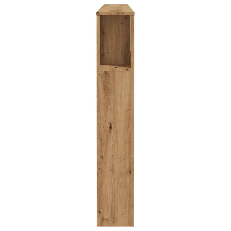 vidaXL kézműves tölgy szerelt fa áthidalószekrény 200x18,5x102,5 cm