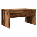 vidaXL antik fa színű szerelt fa dohányzóasztal 80 x 50,5 x 41,5 cm