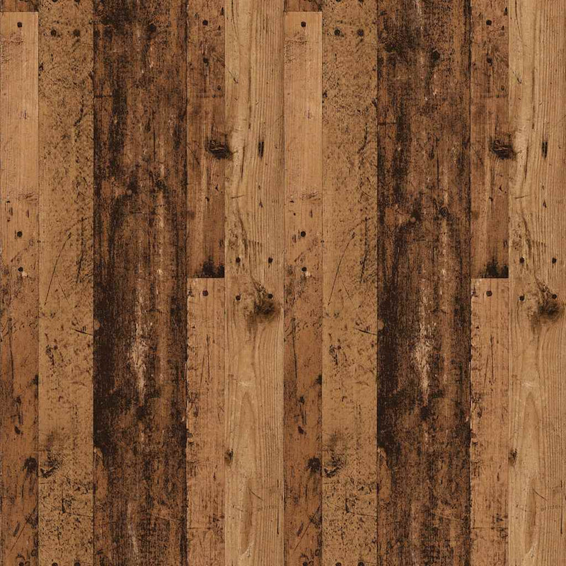 vidaXL 2 db antik fa színű szerelt fa éjjeliszekrény 40 x 36 x 65 cm