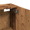 vidaXL antik fa színű fali fürdőszobaszekrény 32 x 20 x 67 cm