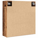 vidaXL Fürdőszoba tükörszekrény Régi fa 64x20x66,5 cm Gépelt fa