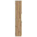 vidaXL Fürdőszobaszekrény Artisan tölgy Gépi úton előállított fa