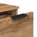 vidaXL kézműves tölgy színű szerelt fa tálalószekrény 30 x 30 x 70 cm