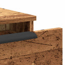 vidaXL fali szekrény Régi fa 102x30x20 cm Gépelt fa