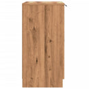 vidaXL kézműves tölgy színű szerelt fa cipőszekrény 59 x 35 x 70 cm