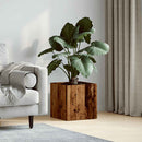 vidaXL régi fa szerelt fa virágtartó 40 x 40 x 40 cm