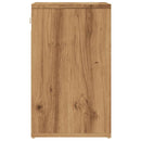 vidaXL cipősszekrény Artisan tölgy 52x30x50 cm