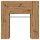 vidaXL előszobaszekrény Artisan tölgy 97,5x37x99 cm Gépesített fa