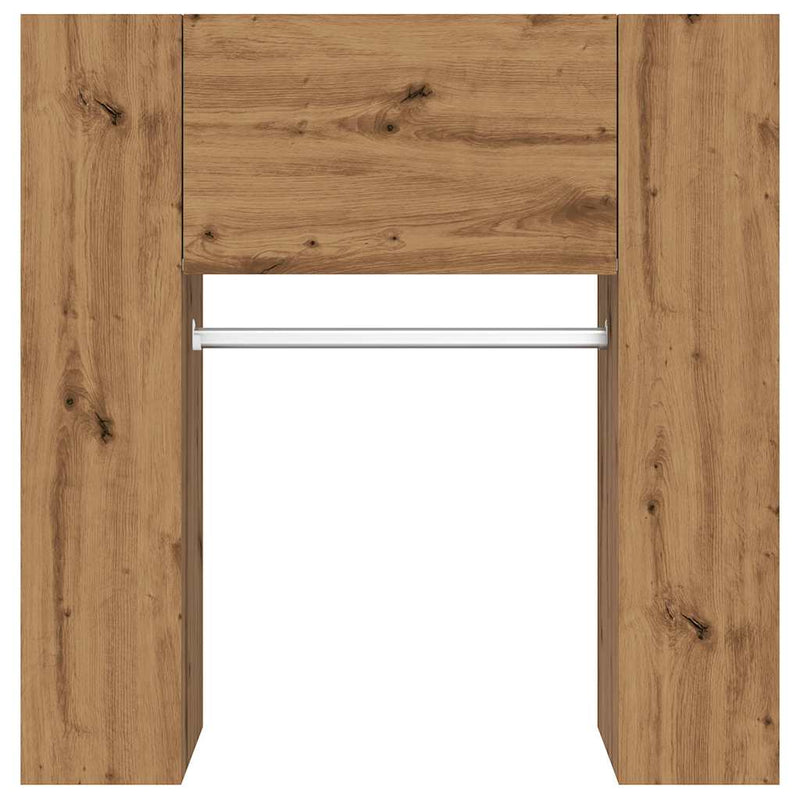 vidaXL előszobaszekrény Artisan tölgy 97,5x37x99 cm Gépesített fa