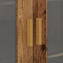 vidaXL antik fa színű függő faliszekrény 69,5 x 34 x 90 cm