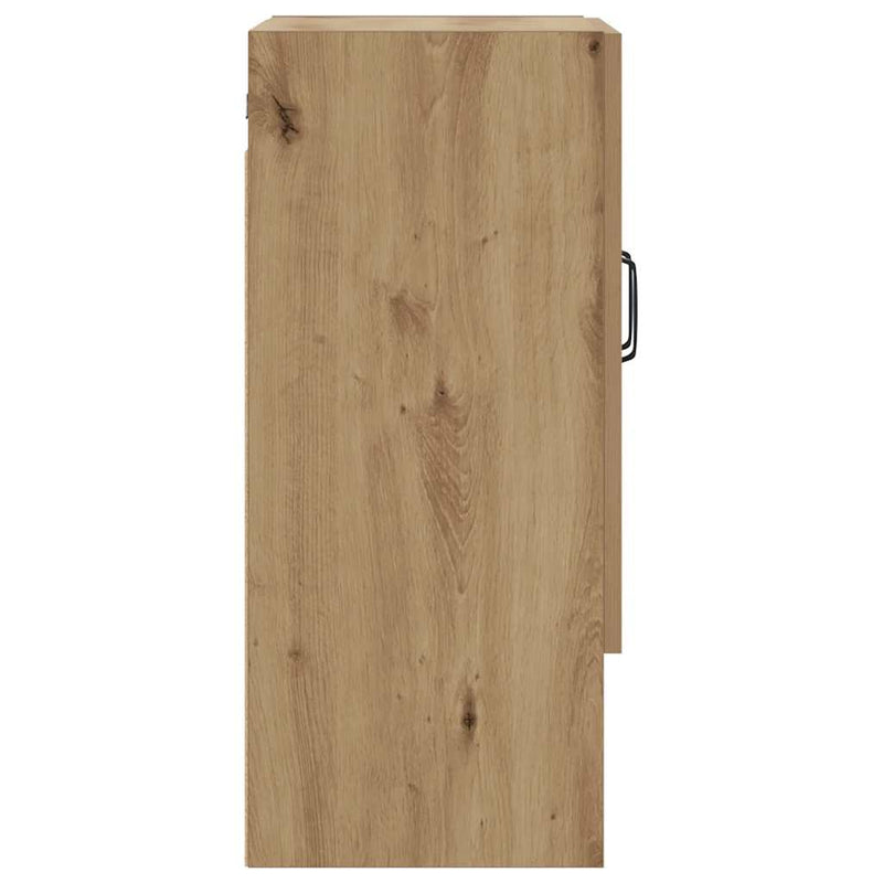 vidaXL fali szekrény artisan tölgy 60x31x70cm gépi úton előállított fa