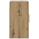 vidaXL kézműves tölgy színű szerelt fa faliszekrény 60 x 31 x 60 cm