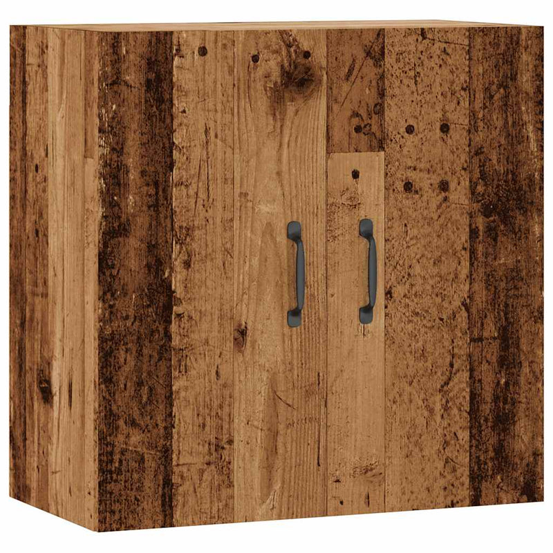 vidaXL antik fa színű szerelt fa faliszekrény 60 x 31 x 60 cm