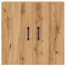 vidaXL kézműves tölgy színű szerelt fa faliszekrény 60 x 31 x 60 cm