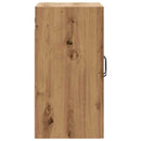 vidaXL kézműves tölgy színű szerelt fa faliszekrény 60 x 31 x 60 cm