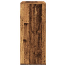 vidaXL antik fa színű szerelt fa faliszekrény 80x33x80 cm