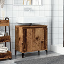 vidaXL antik fa színű szerelt fa mosdószekrény 58x33x60 cm