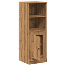 vidaXL kézműves tölgy színű szerelt fa magasszekrény 36x35,5x103,5 cm
