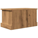 vidaXL kézműves tölgy színű szerelt fa tárolódoboz 30 x 50 x 28 cm