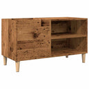 vidaXL antik fa színű szerelt fa hanglemezszekrény 84,5x38x48 cm