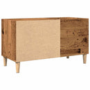 vidaXL antik fa színű szerelt fa hanglemezszekrény 84,5x38x48 cm